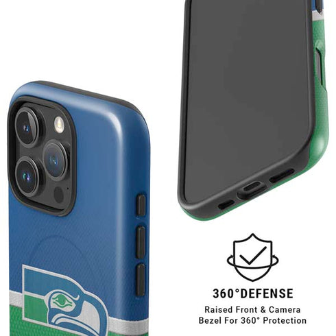 NFL Seattle Seahawks Vintage iPhone 16 Pro Magsafe Impact Case
